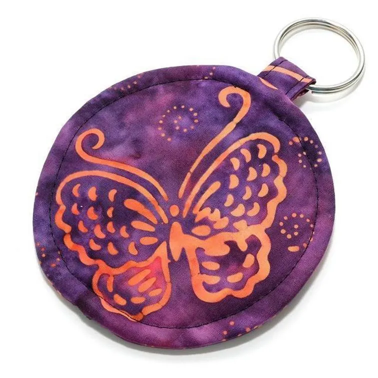 Circle Zip Earbud Pouch Sewing Pattern
