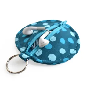Circle Zip Earbud Pouch Sewing Pattern