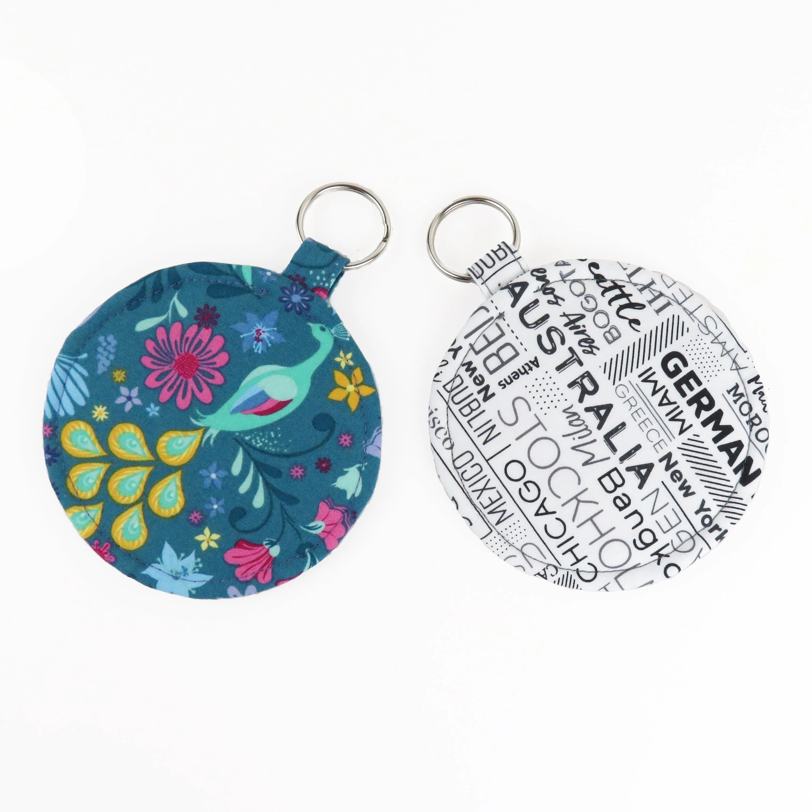 Circle Zip Earbud Pouch Sewing Pattern