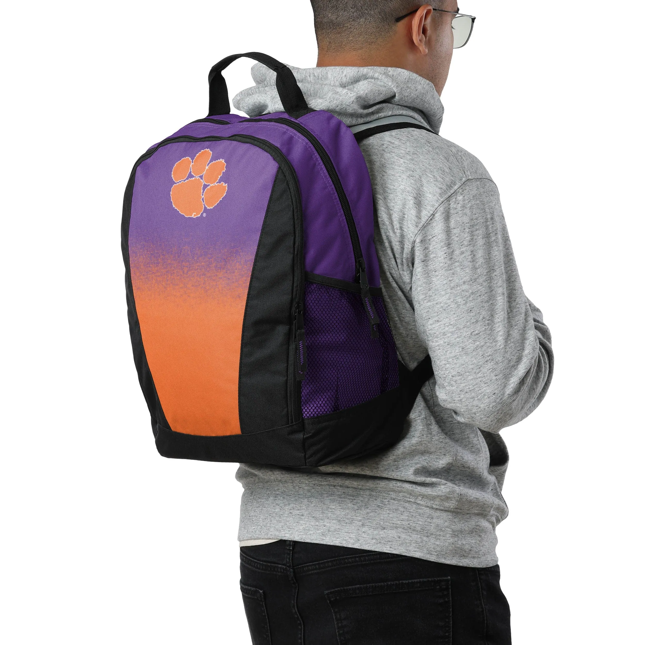Clemson Tigers NCAA Primetime Gradient Backpack