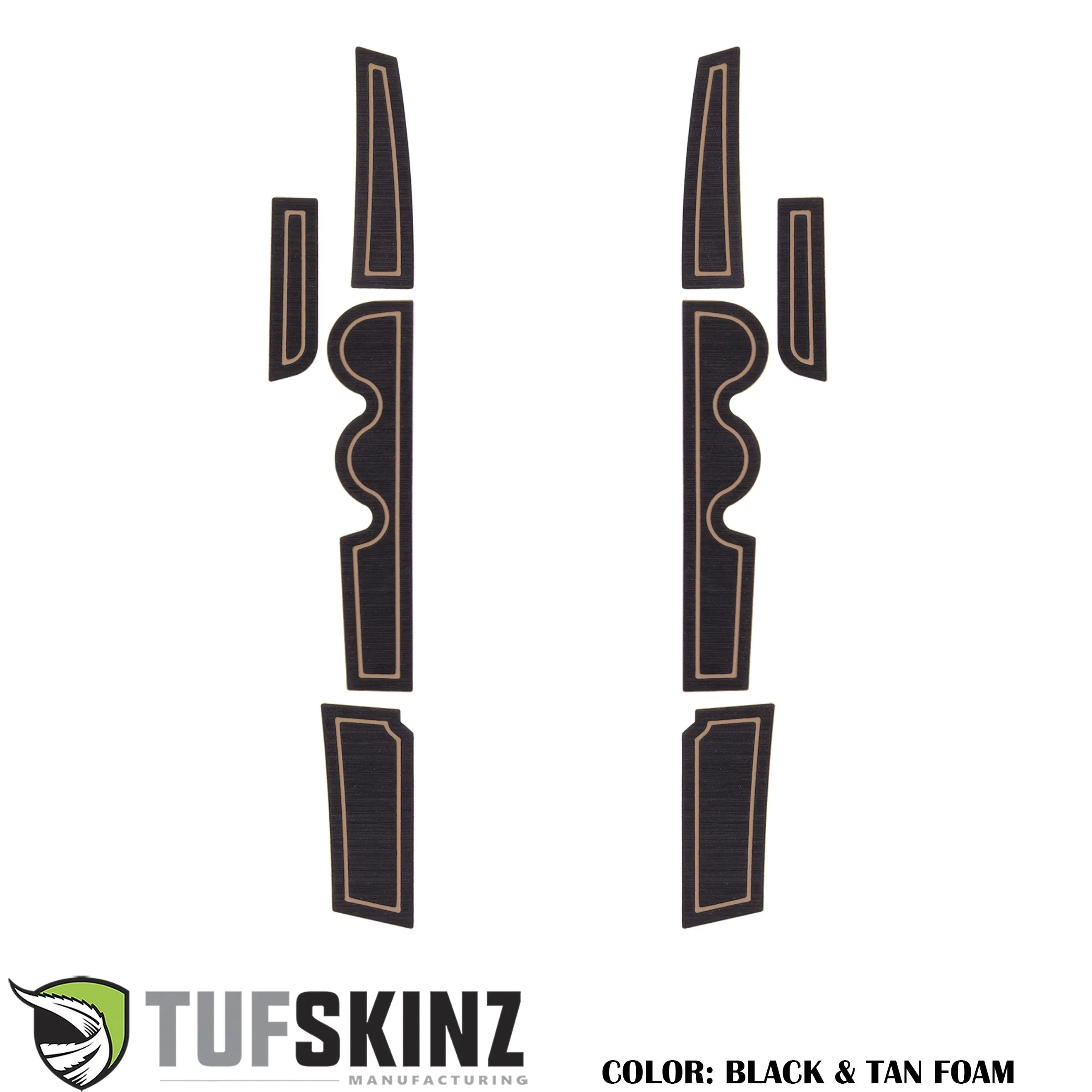 Crew Max Side Door Foam Inserts Fits 2007-2021 Toyota Tundra