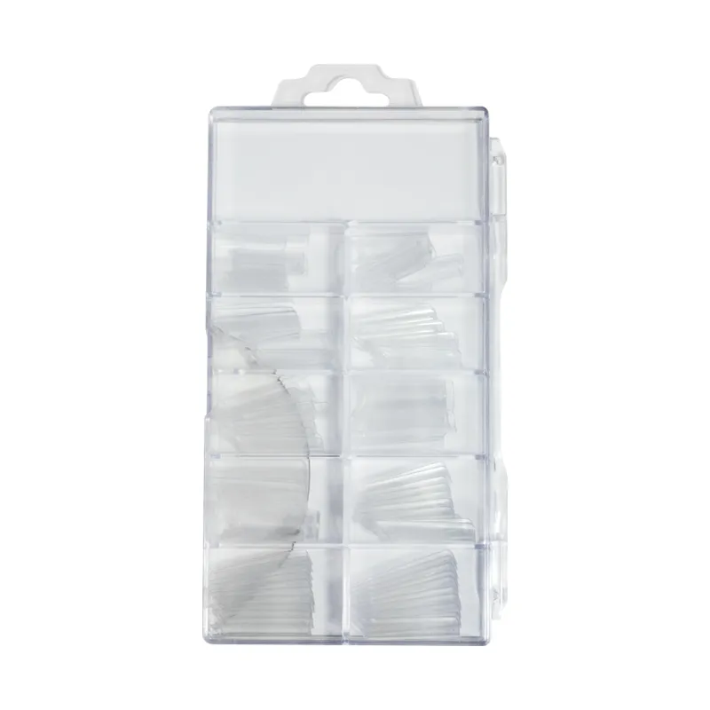 Crystal Clear Tips - 100 Assorted