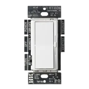 Diva LED  Dimmer Switch, 150-Watt, Single Pole or 3-Way, White