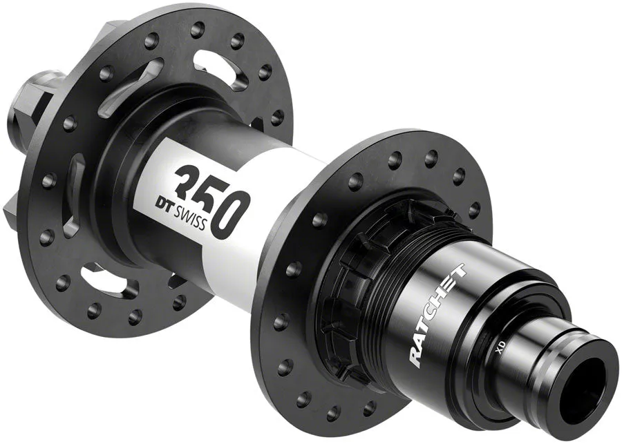 DT SWISS 350 REAR HUB - 12 X 148MM 6-BOLT XD BLACK 28H 36PT