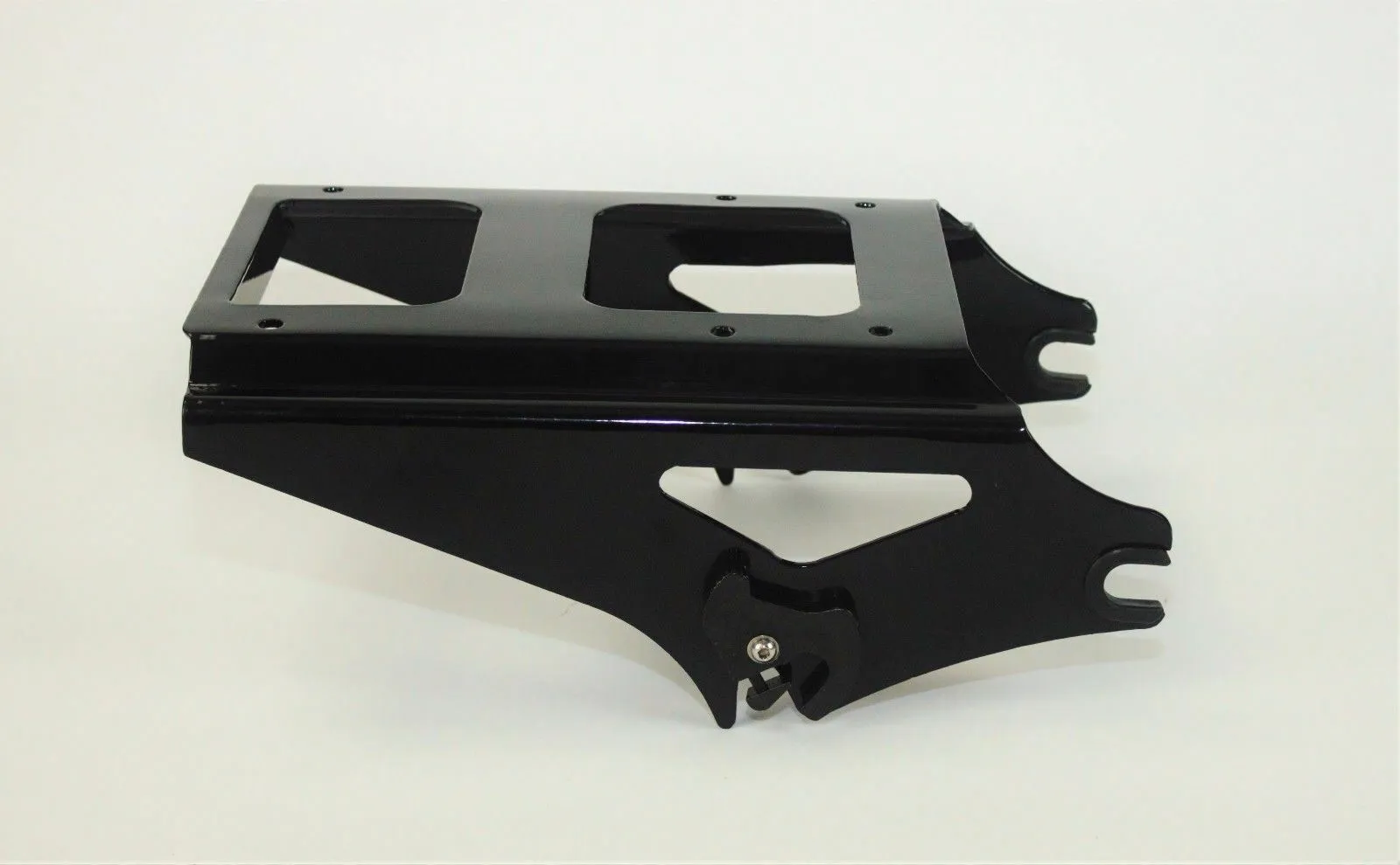 E36 BLACK 2-UP Tour Pak  Pack Luggage Rack 4 Harley Touring Electra Street Road Glide