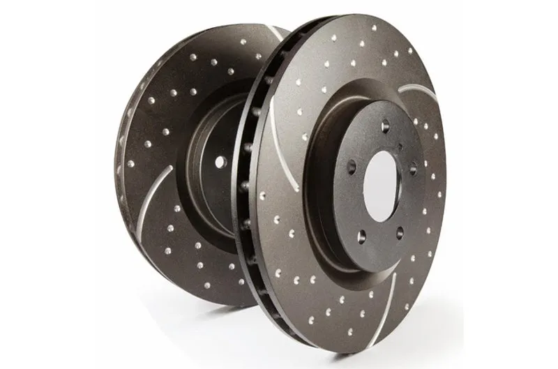 EBC 2017  Tesla Model 3 Electric RWD USR Slotted Rear Rotors (ebcUSR7832)