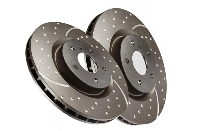 EBC 2017  Tesla Model 3 Electric RWD USR Slotted Rear Rotors (ebcUSR7832)
