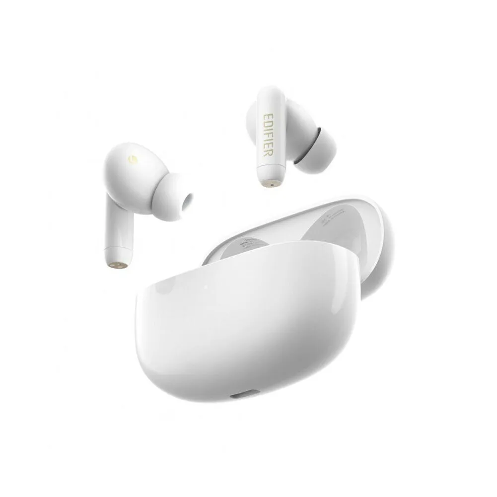 Edifier TWS330NB Wireless Active Noise Cancelling Earbuds - White