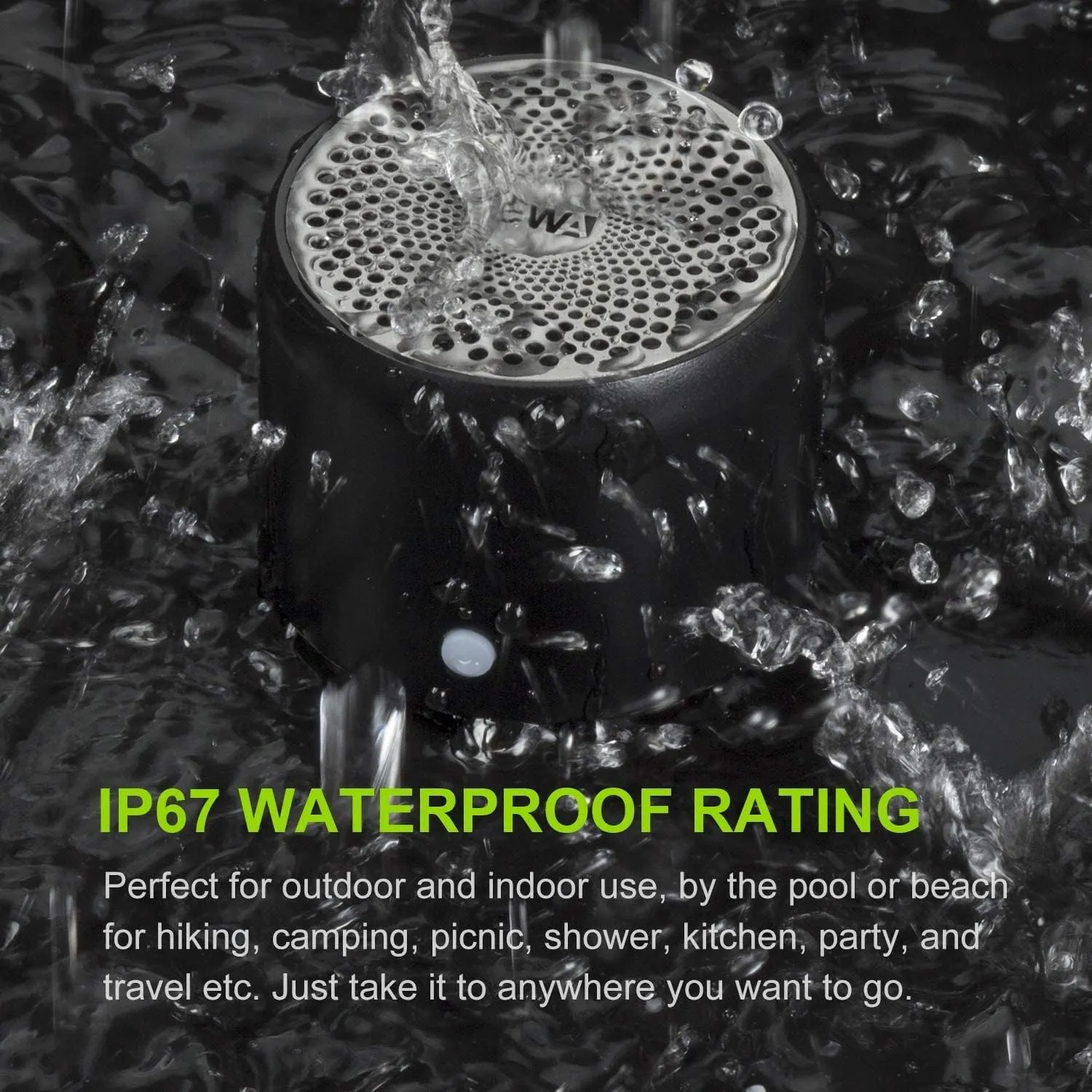 EWA A106 Pro  Waterproof Bluetooth Speaker with Bass