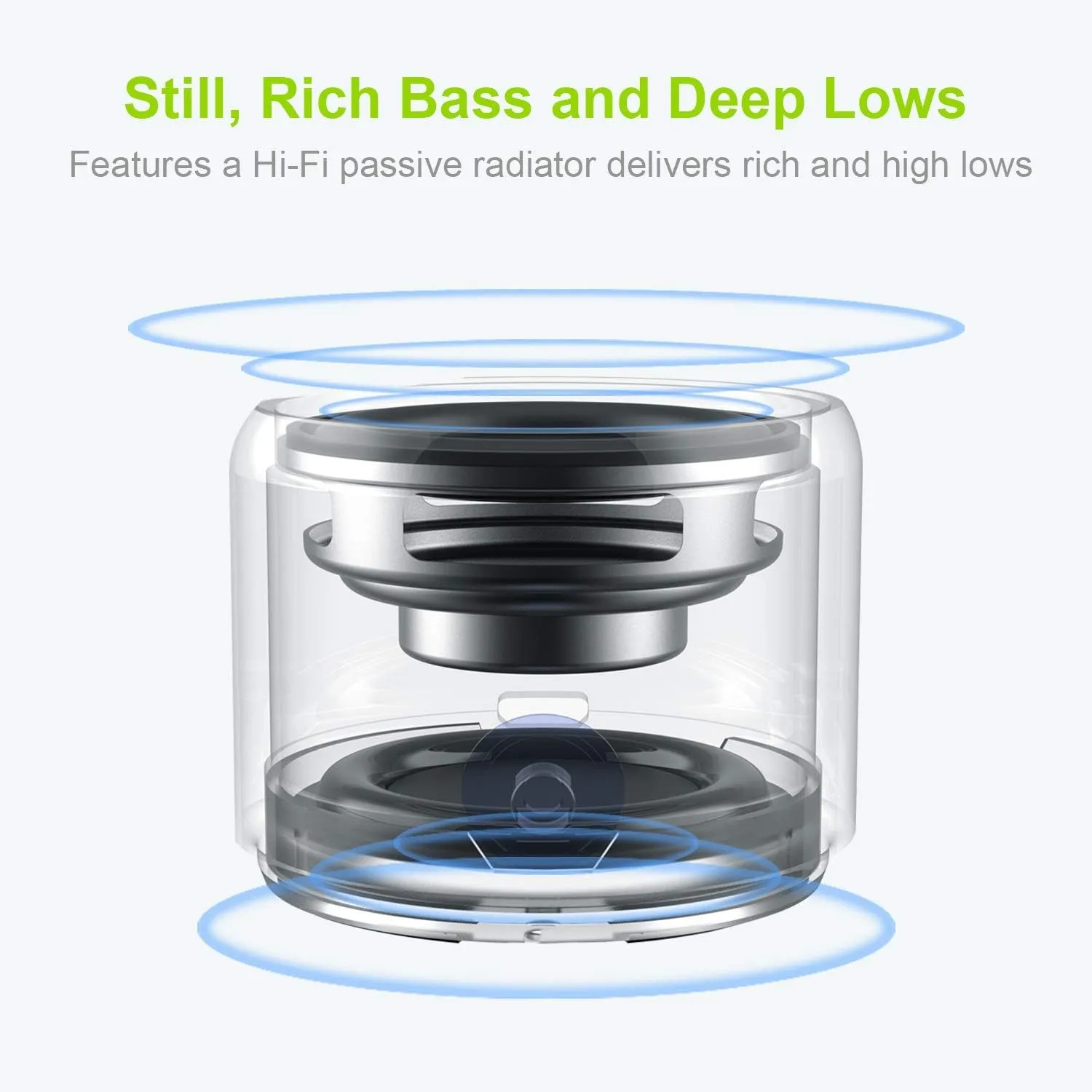 EWA A106 Pro  Waterproof Bluetooth Speaker with Bass