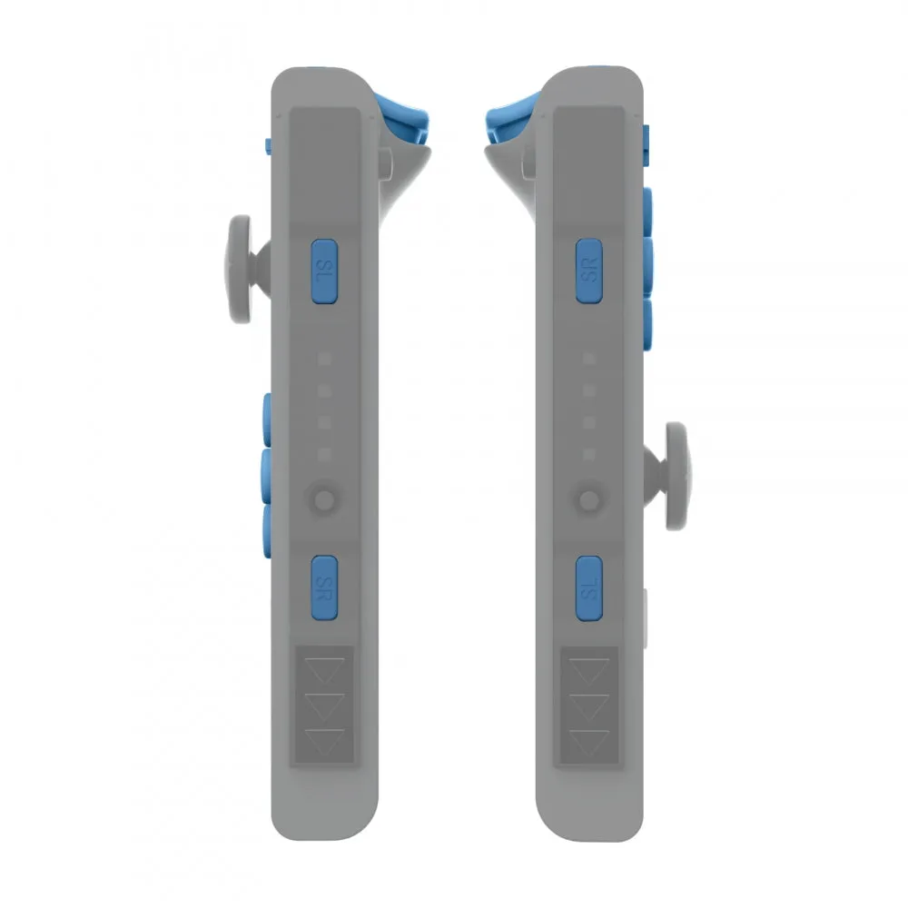 eXtremeRate Airforce Blue Replacement ABXY Direction Keys SR SL L R ZR ZL Trigger Buttons Springs, Full Set Buttons Repair Kits with Tools for NS Switch JoyCon & OLED JoyCon - JoyCon Shell NOT Included - AJ224