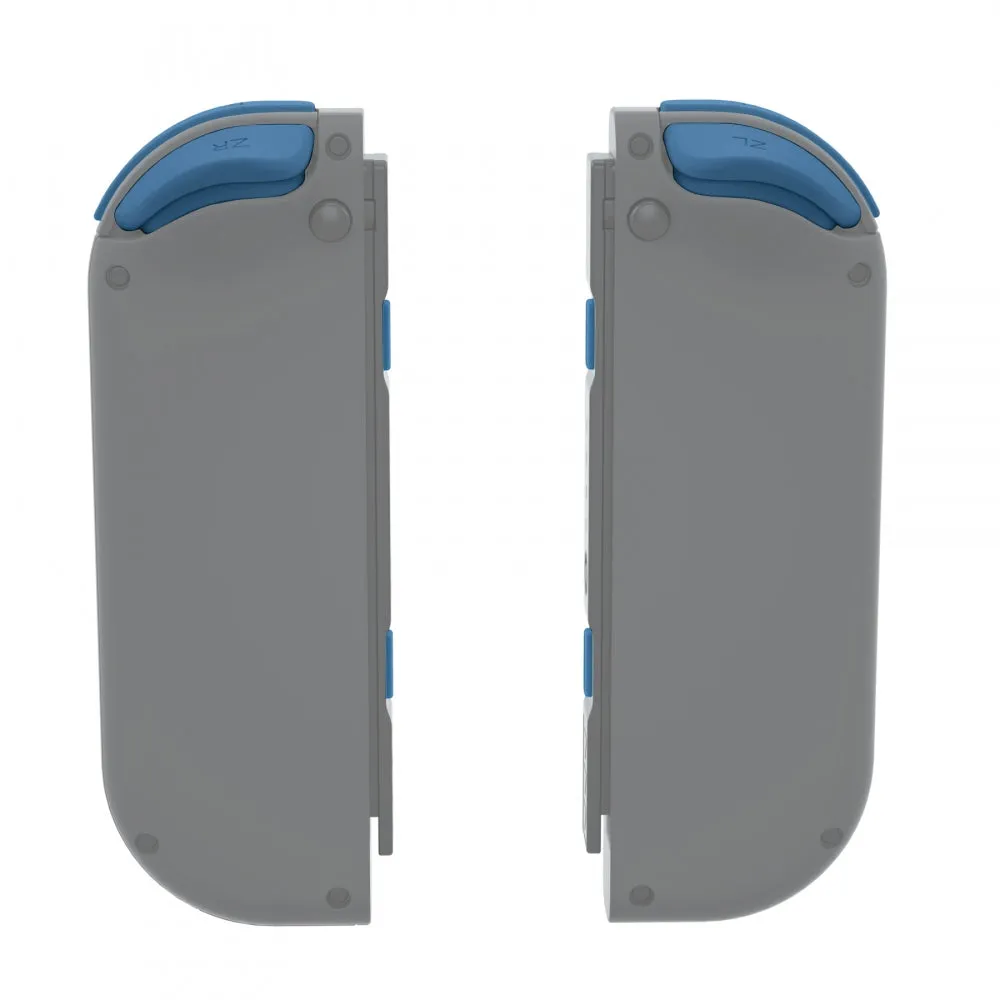 eXtremeRate Airforce Blue Replacement ABXY Direction Keys SR SL L R ZR ZL Trigger Buttons Springs, Full Set Buttons Repair Kits with Tools for NS Switch JoyCon & OLED JoyCon - JoyCon Shell NOT Included - AJ224