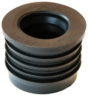 Fernco P22U-139 Donut, 2 x 1-1/2 in, SV x Hub, SCH 40 Schedule, 4.3 psi Pressure :EA: QUANTITY: 1