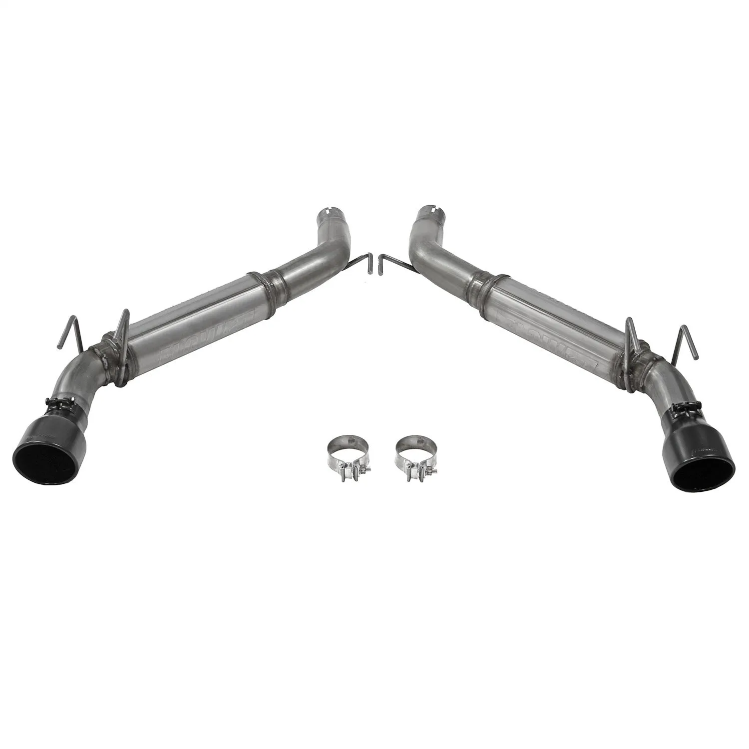 Flowmaster FlowFX Axle-Back Exhaust System - 3 in Diameter - Dual Rear Exit - 4.5 in Black Ceramic Tips - Stainless - Chevy Camaro 2010-15