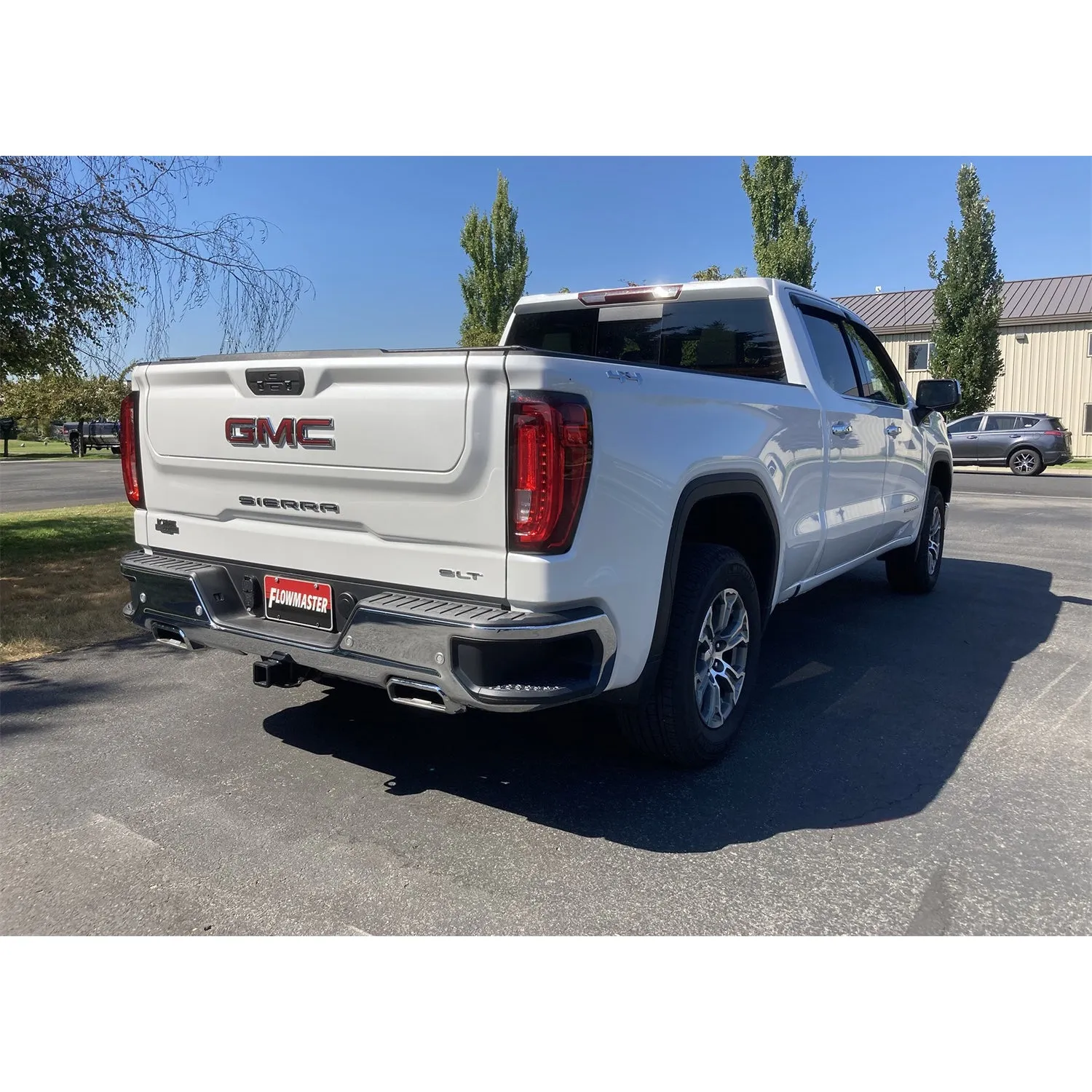 Flowmaster FlowFX Cat-Back Exhaust System - 3-1/2 in Diameter - Dual Rear Exit - Stainless - GM Fullsize Truck 2019-21