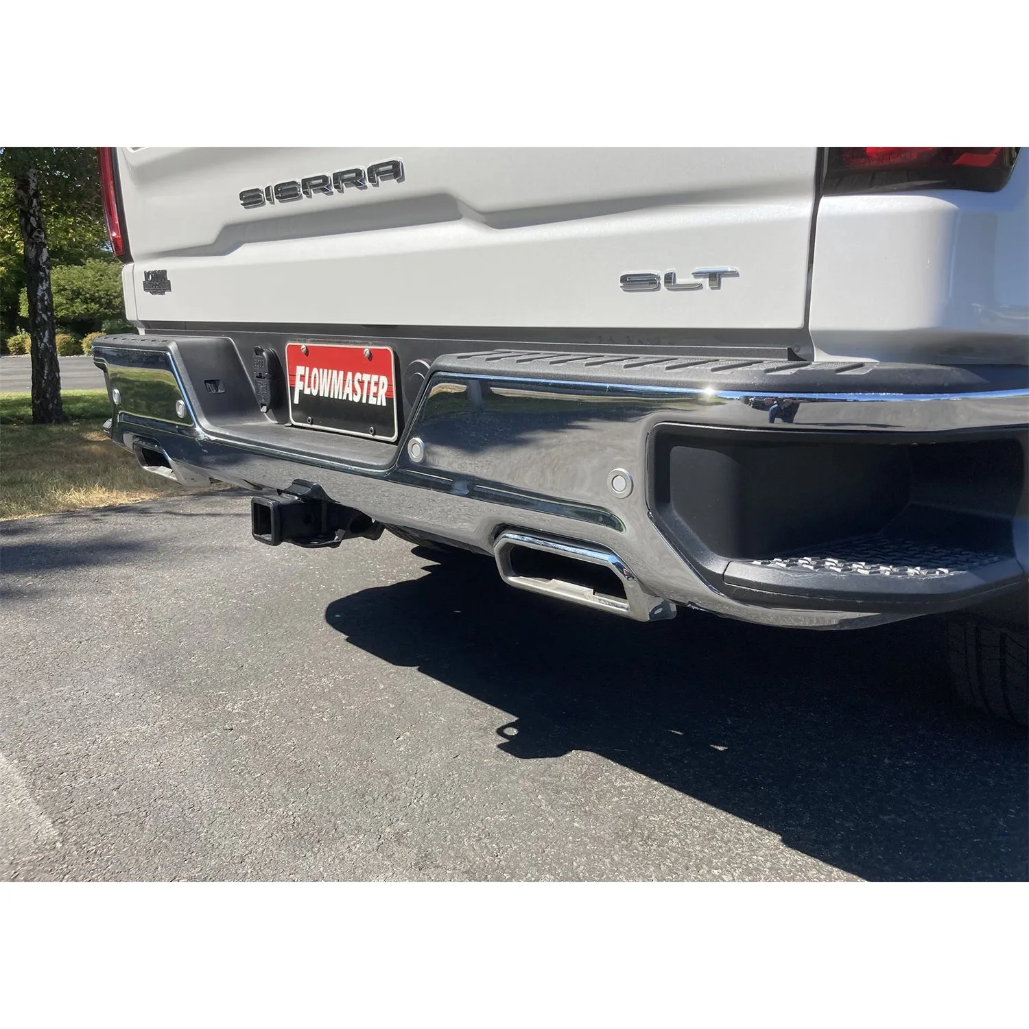 Flowmaster FlowFX Cat-Back Exhaust System - 3-1/2 in Diameter - Dual Rear Exit - Stainless - GM Fullsize Truck 2019-21