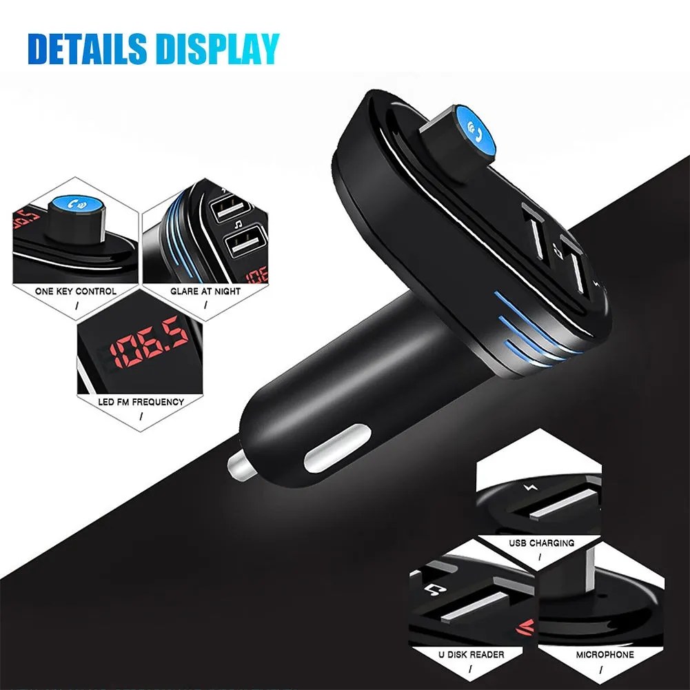 FM Transmitter For Car Wireless Radio Adapter MP3 Player Stereo
