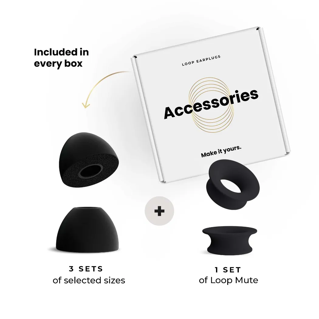 Foam Ear tips   Loop Mute
