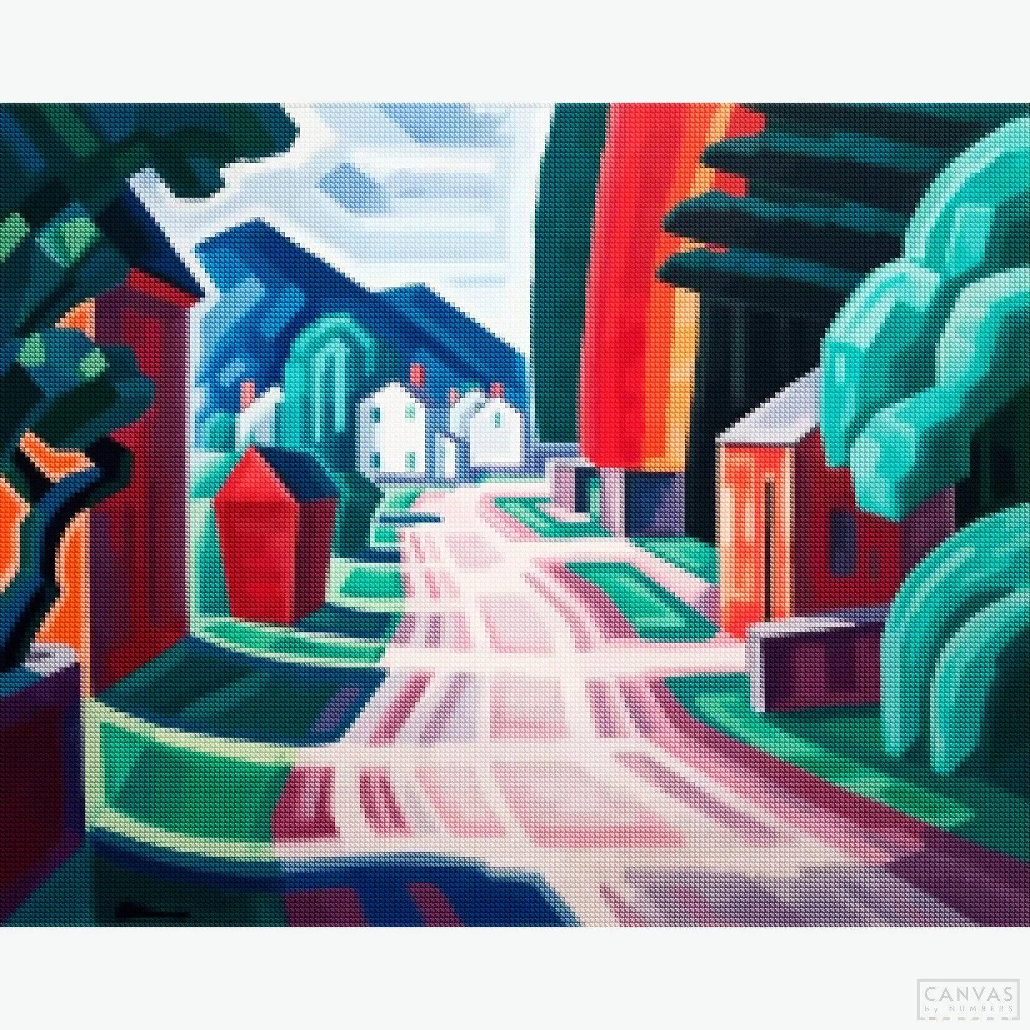 Form and Light Motif in West New Jersey - Diamond Painting