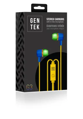 Gentek G3 Earbuds with Mic