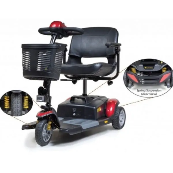 Golden Technologies Buzzaround XLS 3-Wheel Mobility Scooter GB117S