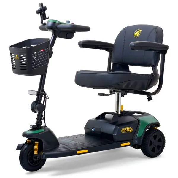 Golden Technologies Buzzaround XLS-HD 3-Wheel Travel Scooter GB121B-SHZ