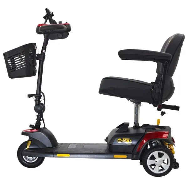 Golden Technologies Buzzaround XLS-HD 3-Wheel Travel Scooter GB121B-SHZ