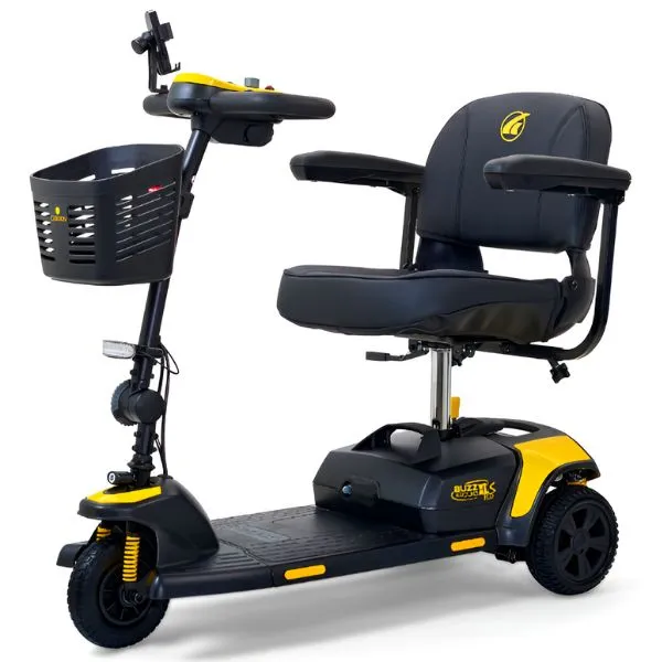Golden Technologies Buzzaround XLS-HD 3-Wheel Travel Scooter GB121B-SHZ