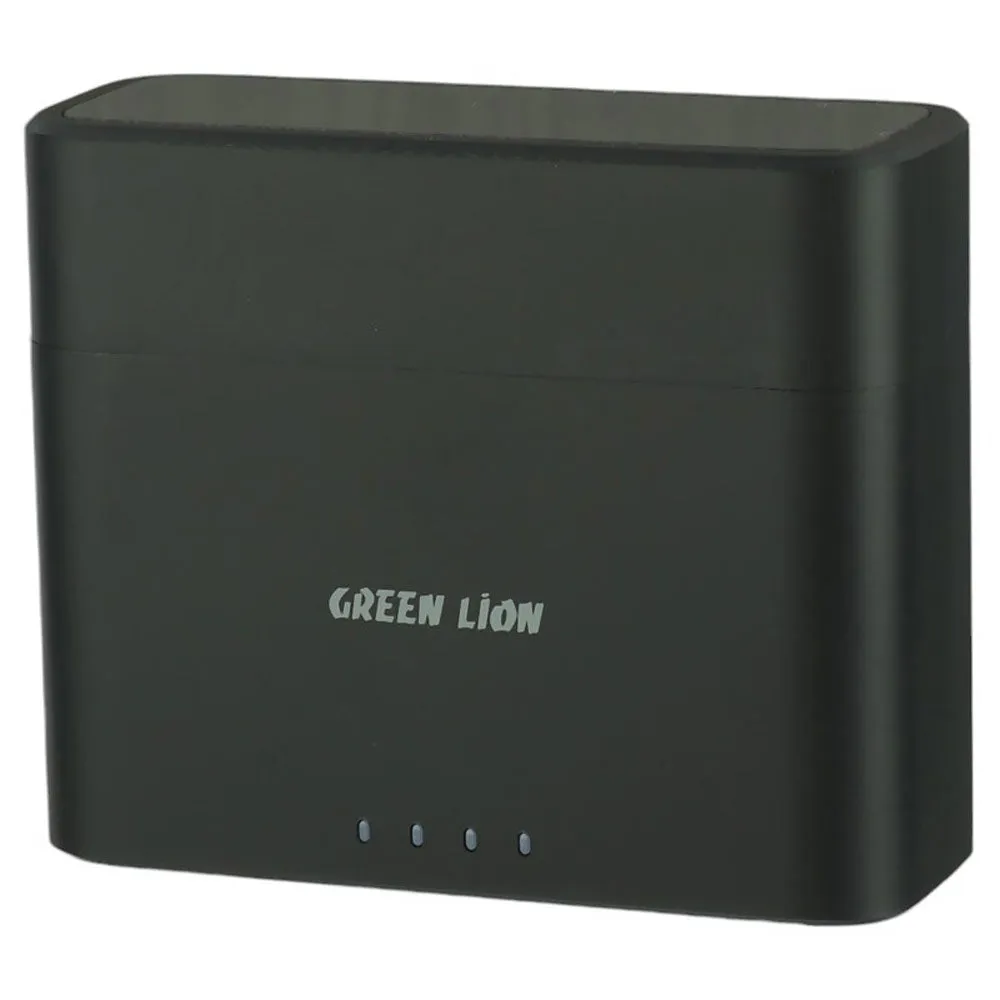 Green Lion GN3IN1MIC360D 3in1 2.4GHz Dual Channel Wireless Microphone System - Black