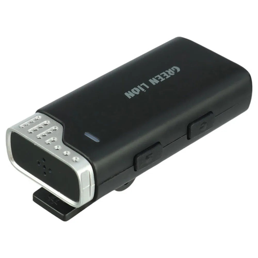 Green Lion GN3IN1MIC360D 3in1 2.4GHz Dual Channel Wireless Microphone System - Black