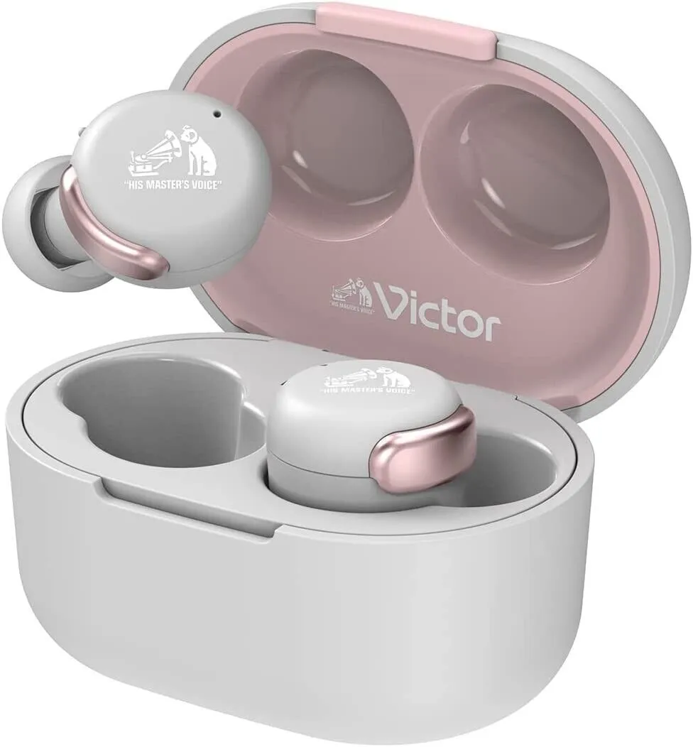 HA-A30T-P Pink JVC Kenwood Victor Wireless Noise Canceling Earphones New