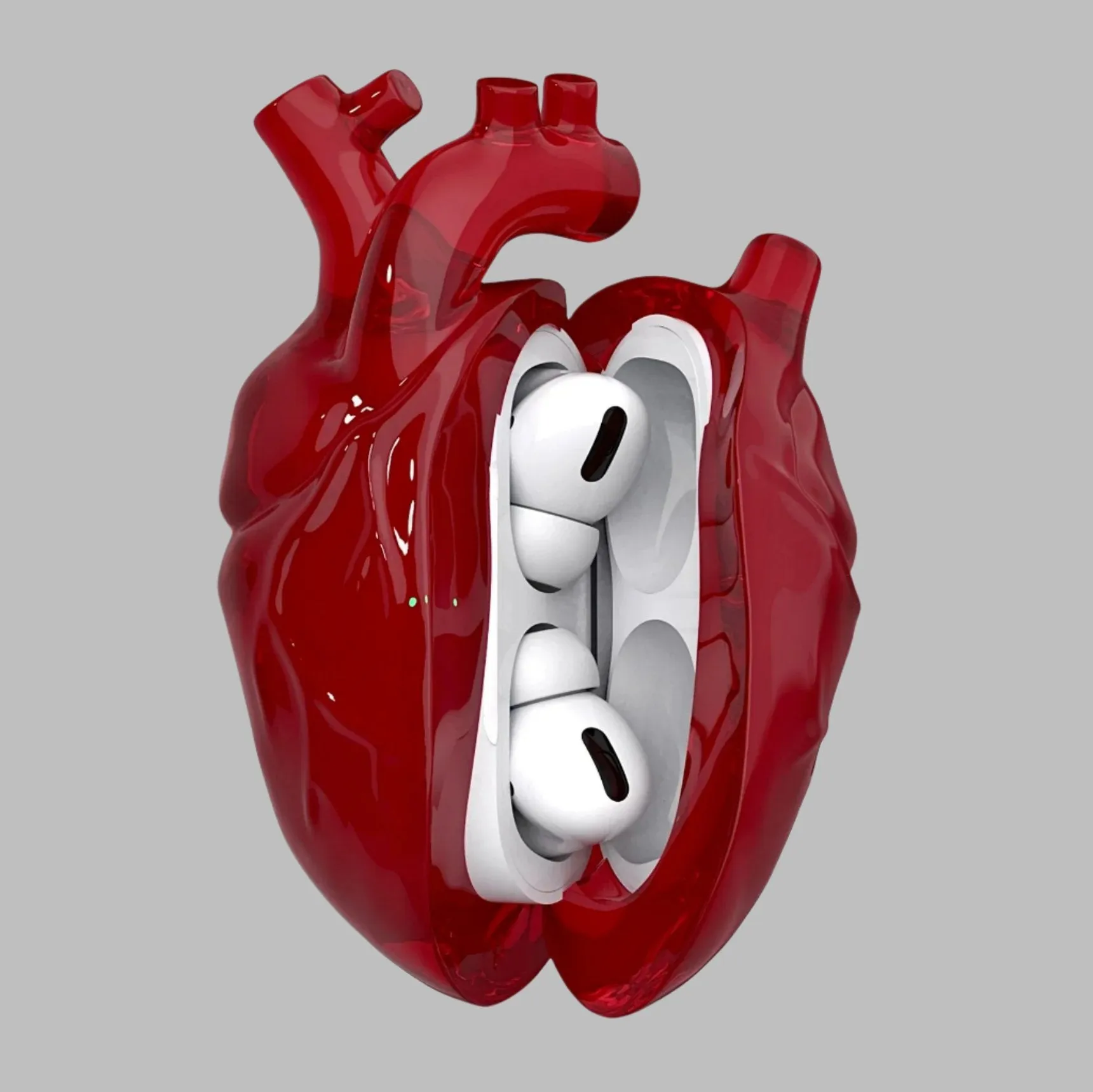 Halloween Heart of Music – Stylish Protection for Your AirPods