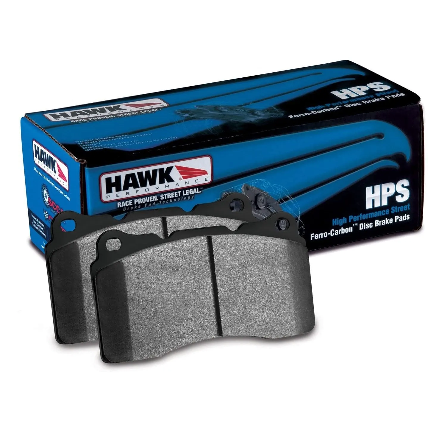 Hawk 2016-2021 Honda Civic Non-Si Front Brake Pads