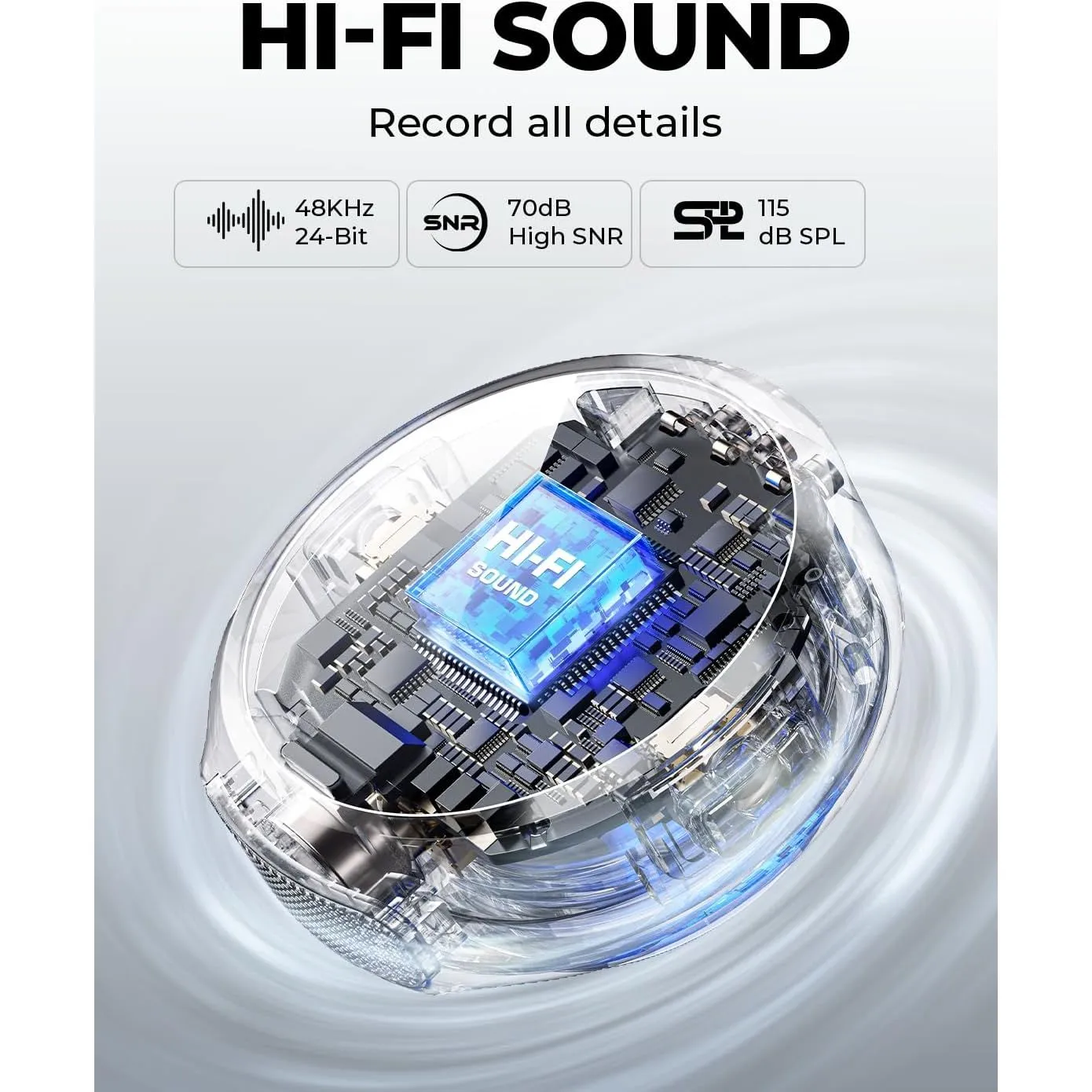 Hollyland Lark M2 Wireless Lavalier Microphone