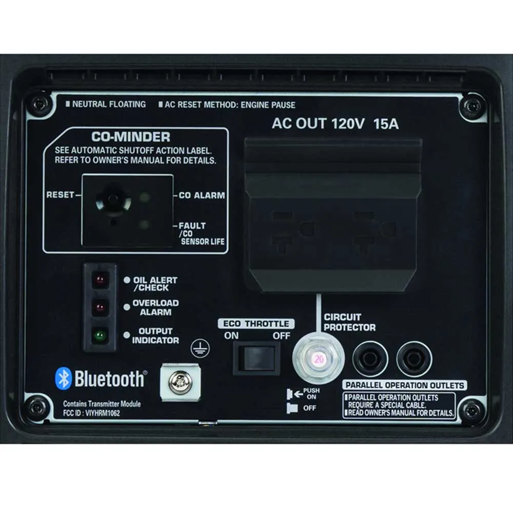 Honda EU2200i 2,200 Watt Quiet Gas Powered Portable Inverter Generator w/ CO-Minder