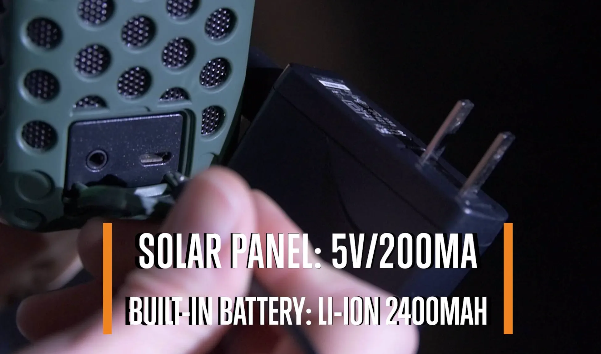Humvee Portable Solar Powered Bluetooth Speaker