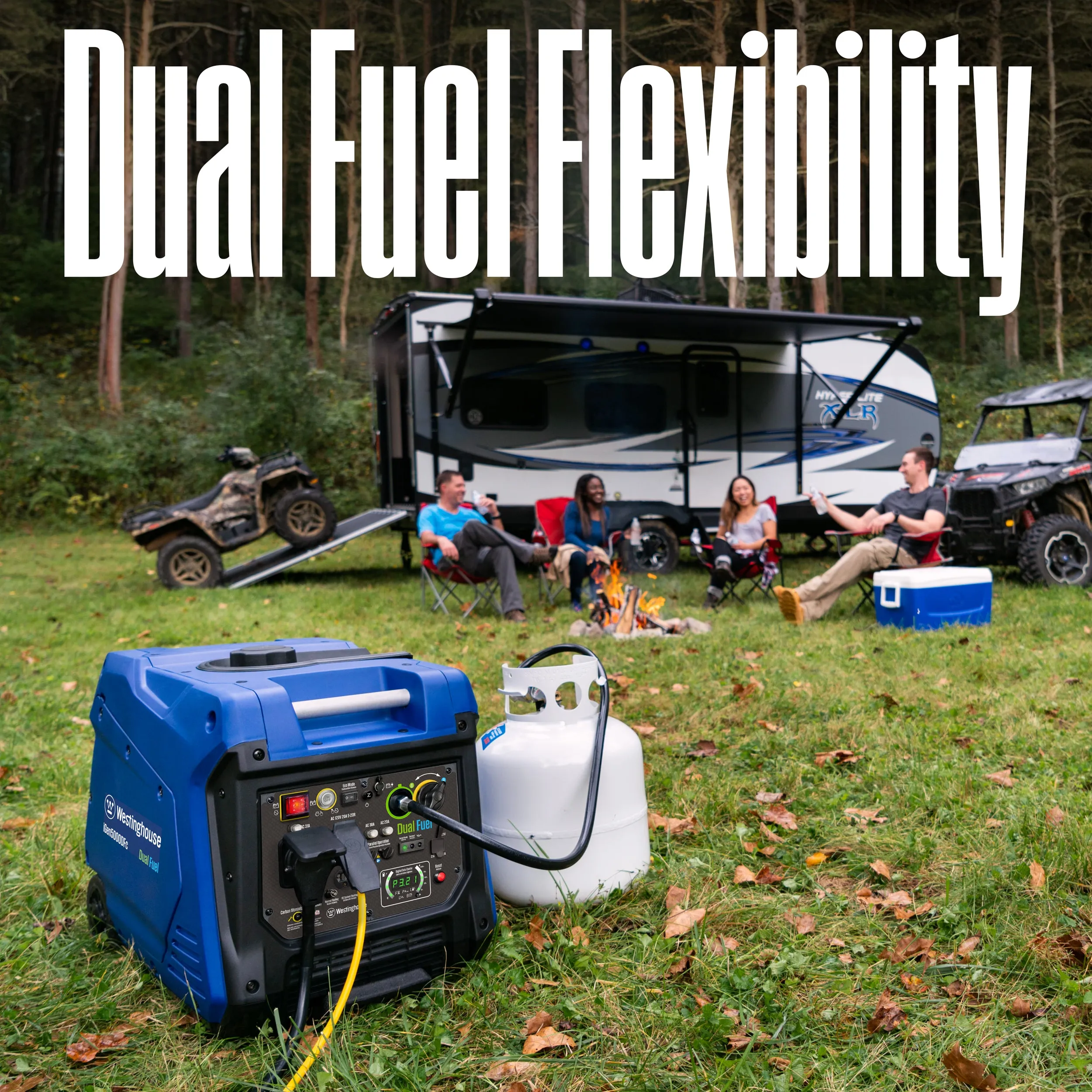 iGen5000DFc Inverter Generator Dual Fuel with CO Sensor