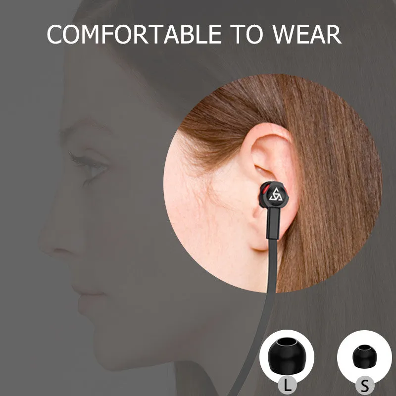 In-ear Wired Earphone For Phone In Ear Sport Headset Stereo Earbuds Handsfree Mic Earphones For Iphone 7 X Samsung Xiaomi Huawei