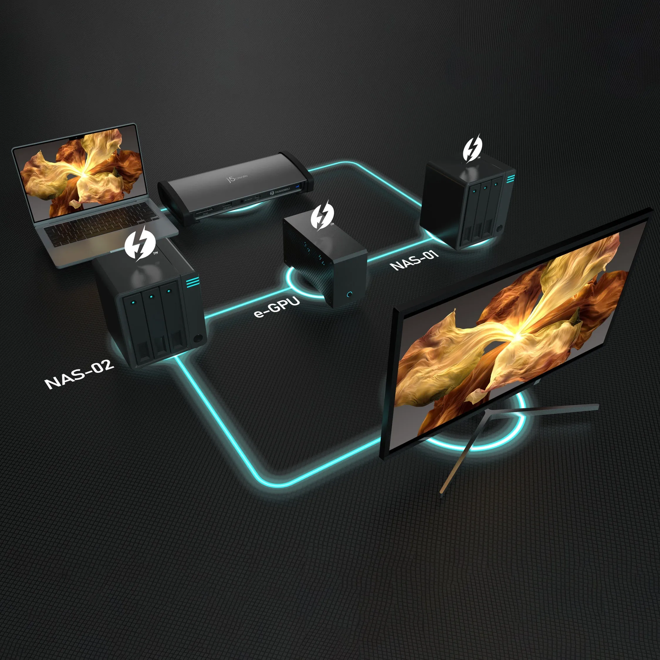 j5create 8K Thunderbolt™ 4 Docking Station