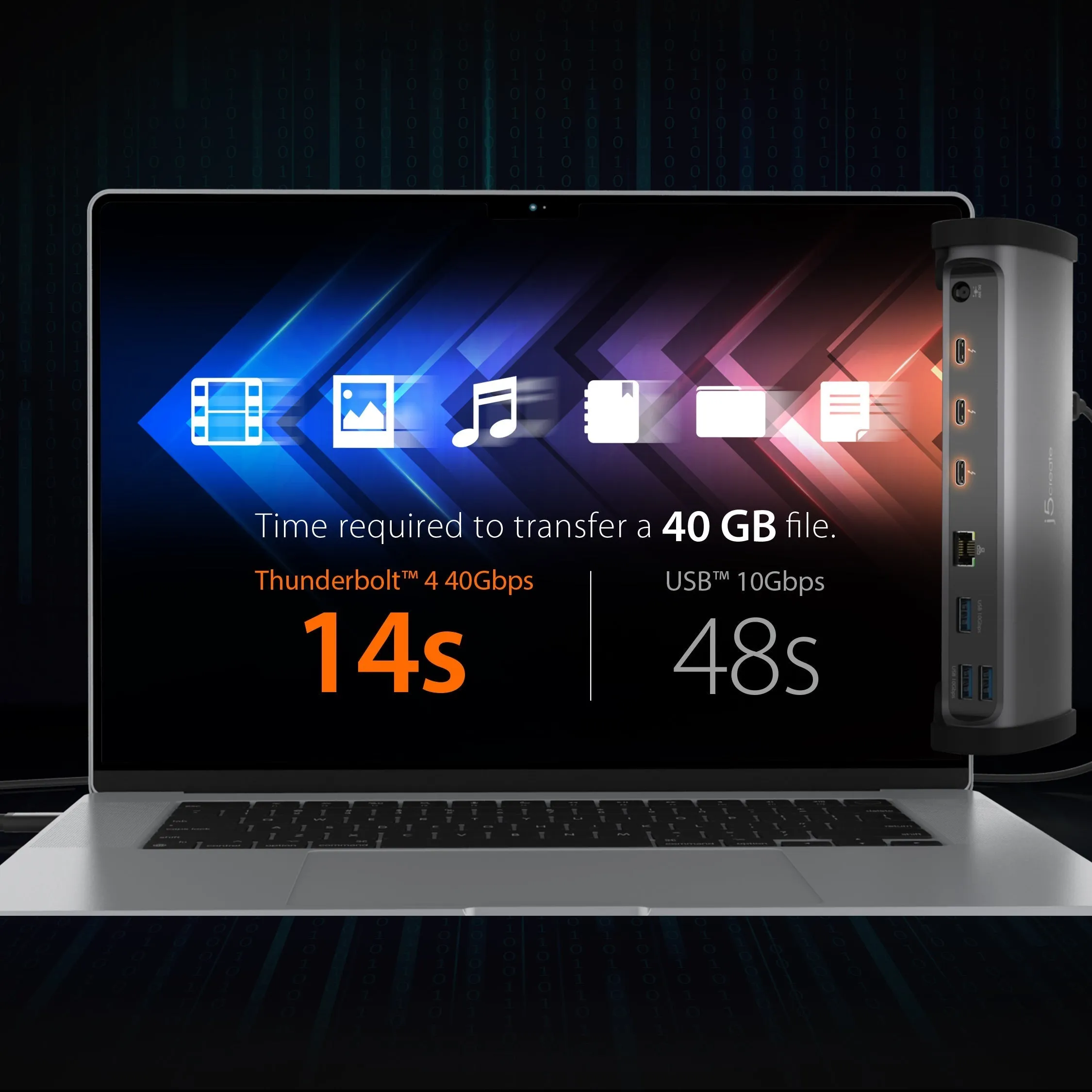 j5create 8K Thunderbolt™ 4 Docking Station