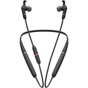 Jabra EVOLVE 65e MS Earset - Stereo - Wireless - Bluetooth - 3000 cm - 20 Hz - 20 kHz - Behind-the-neck, Earbud - Binaural - In-ear - Noise Cancelling Microphone - Noise Canceling