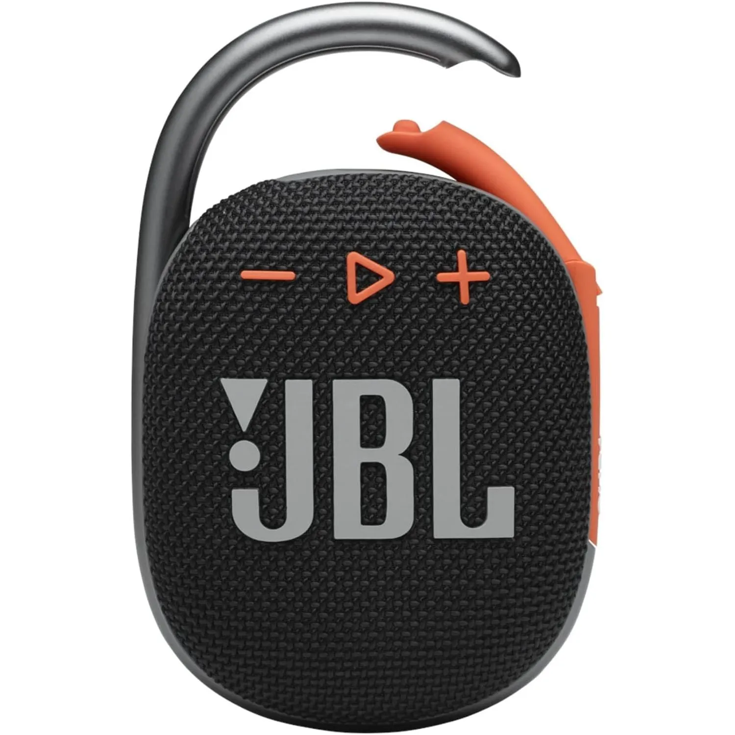 JBL Clip 4 Portable Bluetooth Speaker  Compact, Durable and Versatile Sound - Black/Orange