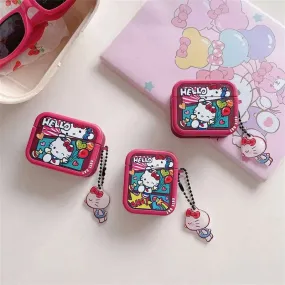 Kawaii Hello Kitty Cartoon AirPods Case