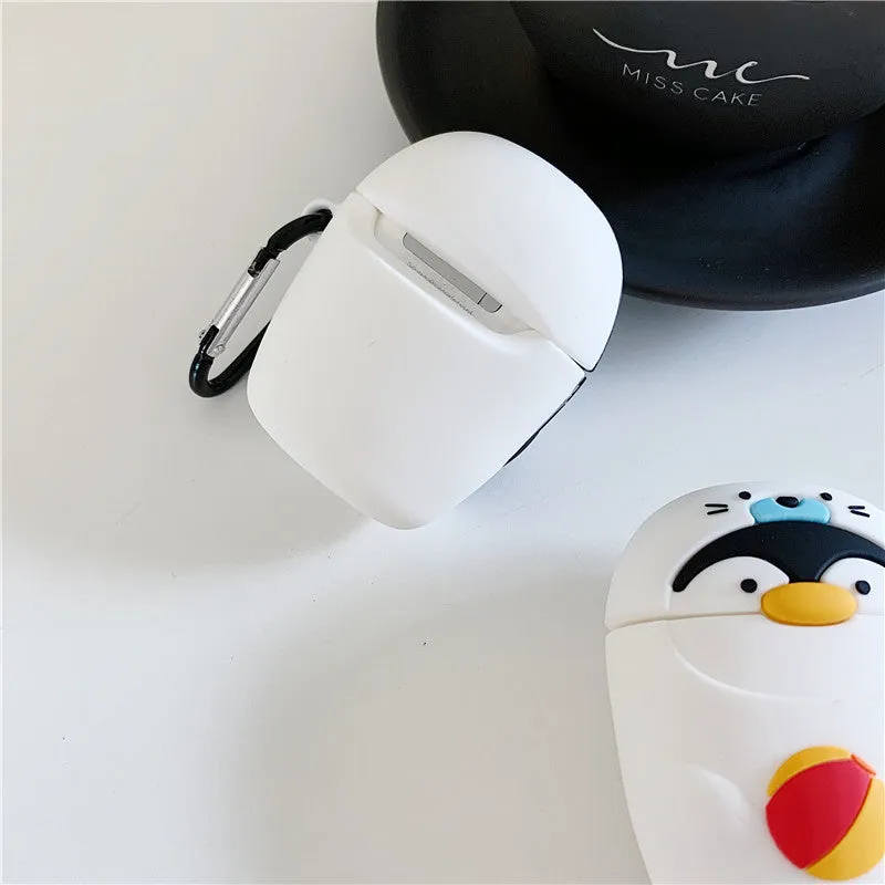 Kawaii Penguin & Seal AirPods Case (1&2)