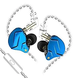 KZ ZSN Pro X in Ear Buds Earphones Hybrid Dynamic Driver Balanced Armature Earbuds Headphones Dual Driver 1DD 1BA Deep Bass Stereo Sound Ergonomic Comfortable Earphones(black)