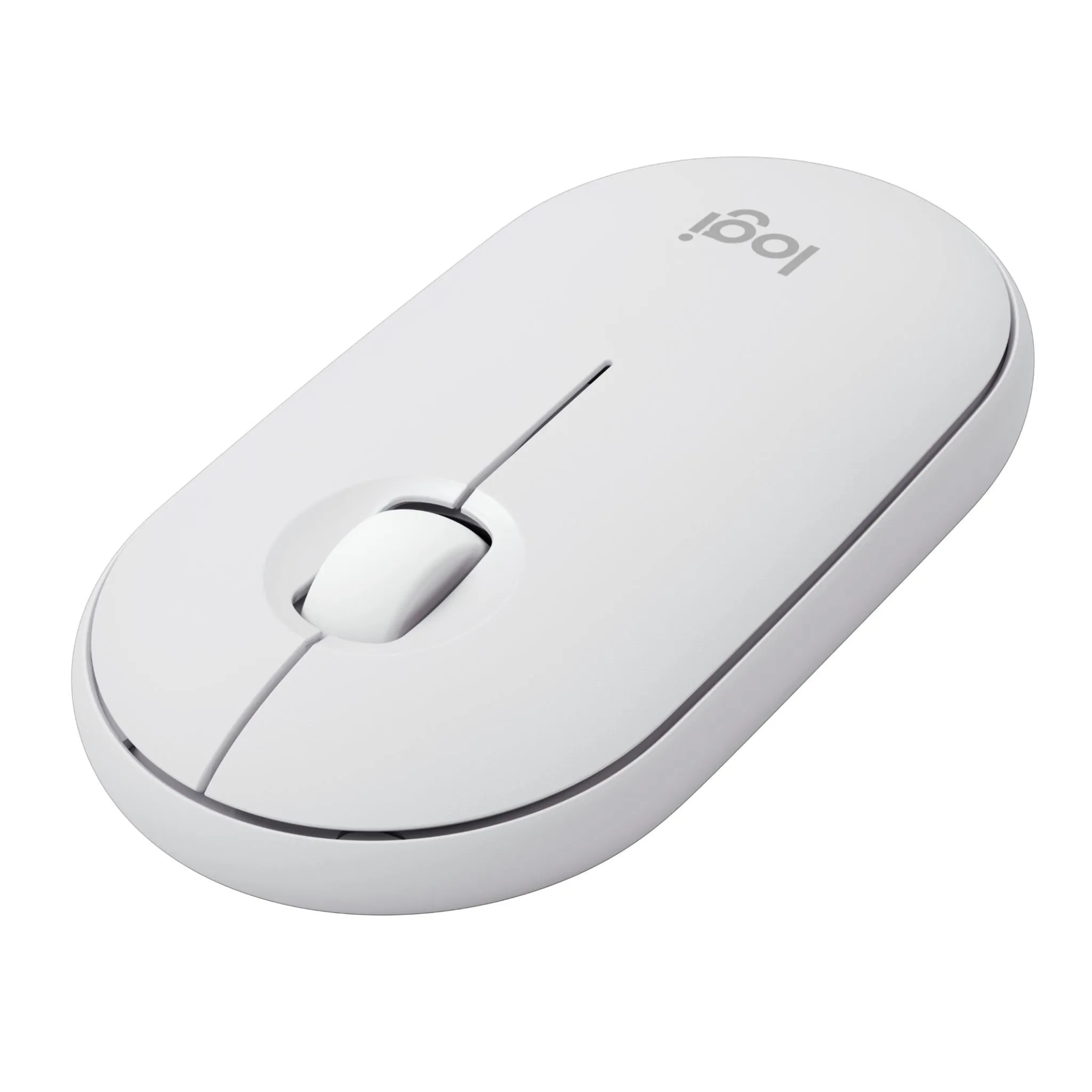 Logitech M350S Pebble 2 Wireless Mouse (White)