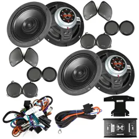 Memphis Audio Motorcycle Audio for Harley Davison Direct OEM Kit MXAHDPRO4