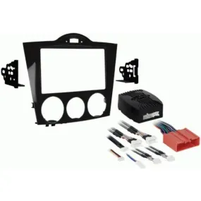 Metra 95-7510HG Gloss Black Double DIN Dash Kit for 04-08 Mazda RX-8
