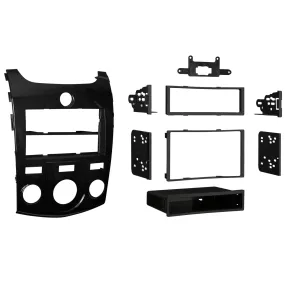 Metra 99-7338HG High Gloss Black 1 or 2 DIN Dash Kit for Select Kia