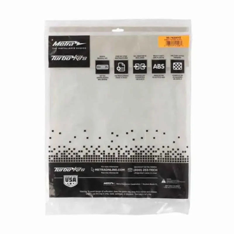 Metra 99-7639HG Single DIN stereo Installation Kit for Nissan Titan 2020 - Up
